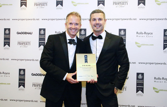 Chard Robinson win an International Property Award